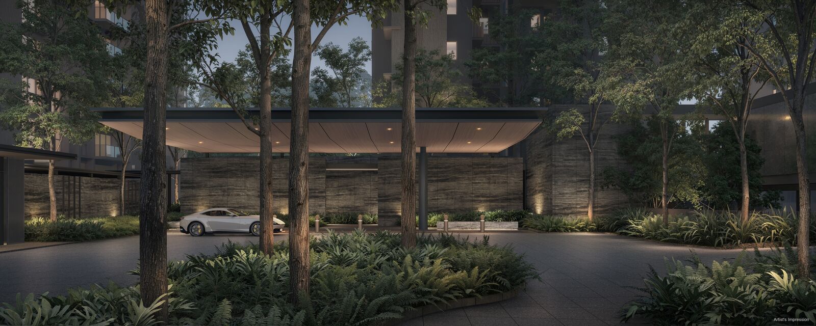 Grand Arrival porte-cochere